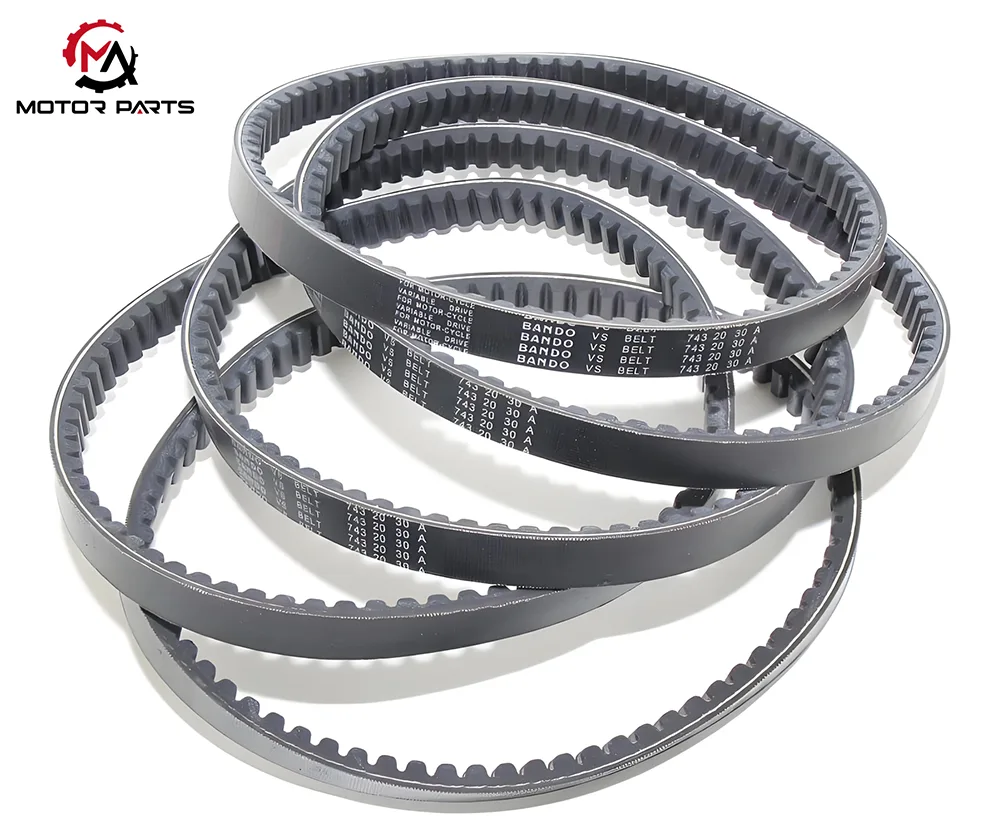 Motorcycle belt components