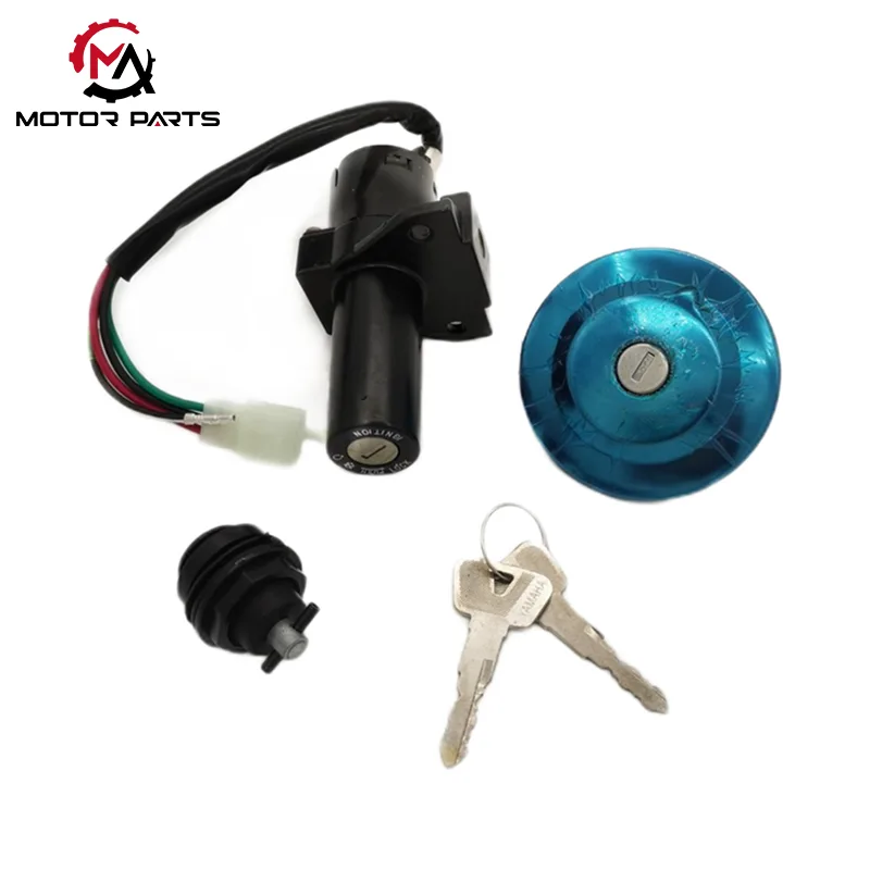 YAMAHA YBR125 TTR125 மோட்டார் சைக்கிள் பற்றவைப்பு ஸ்விட்ச் எரிபொருள் தொட்டி மூடி பூட்டு